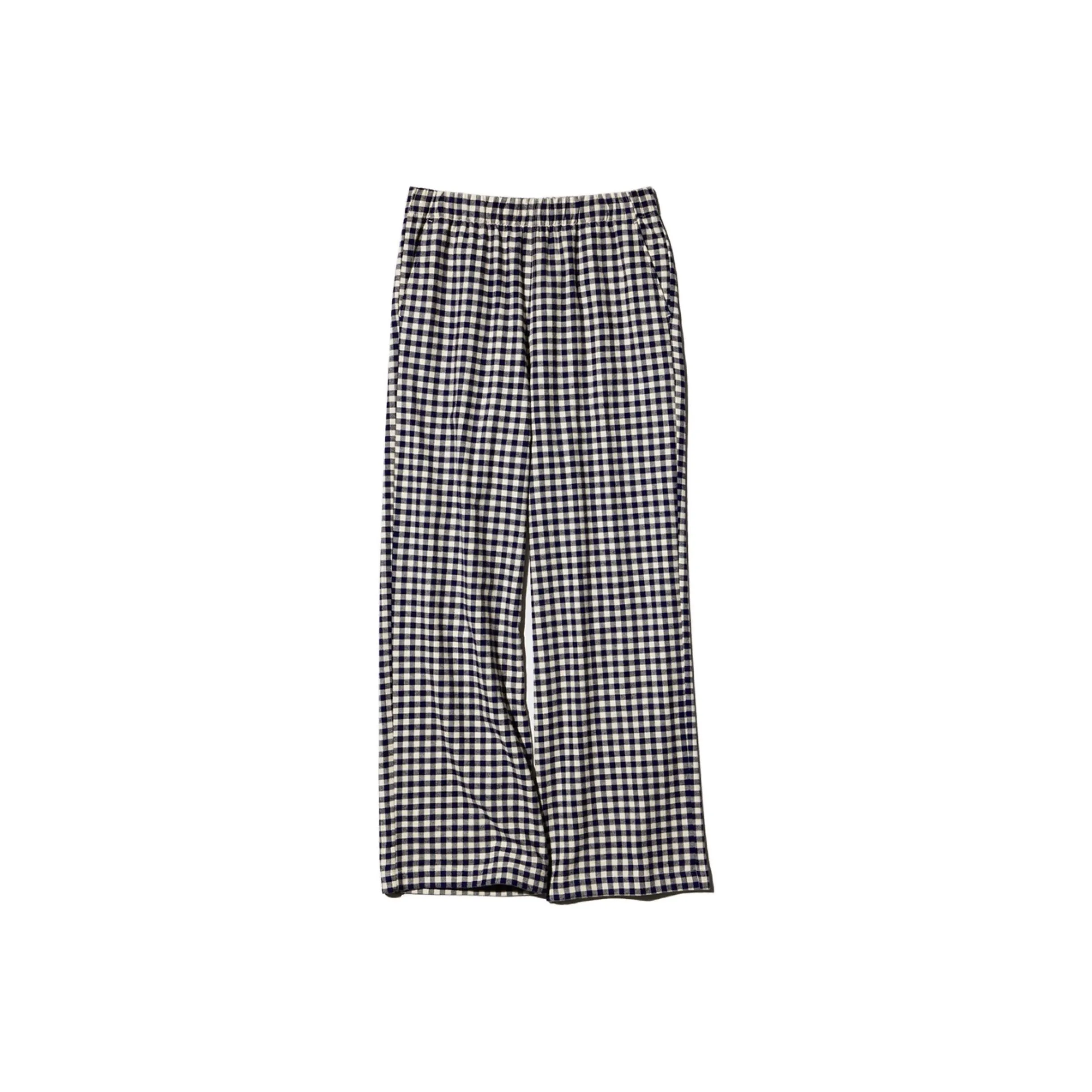 UNIQLO Темно-синие Женские Повседневные Брюки