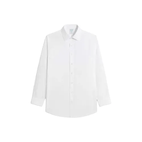 Brooks Brothers Белые Мужские Рубашки