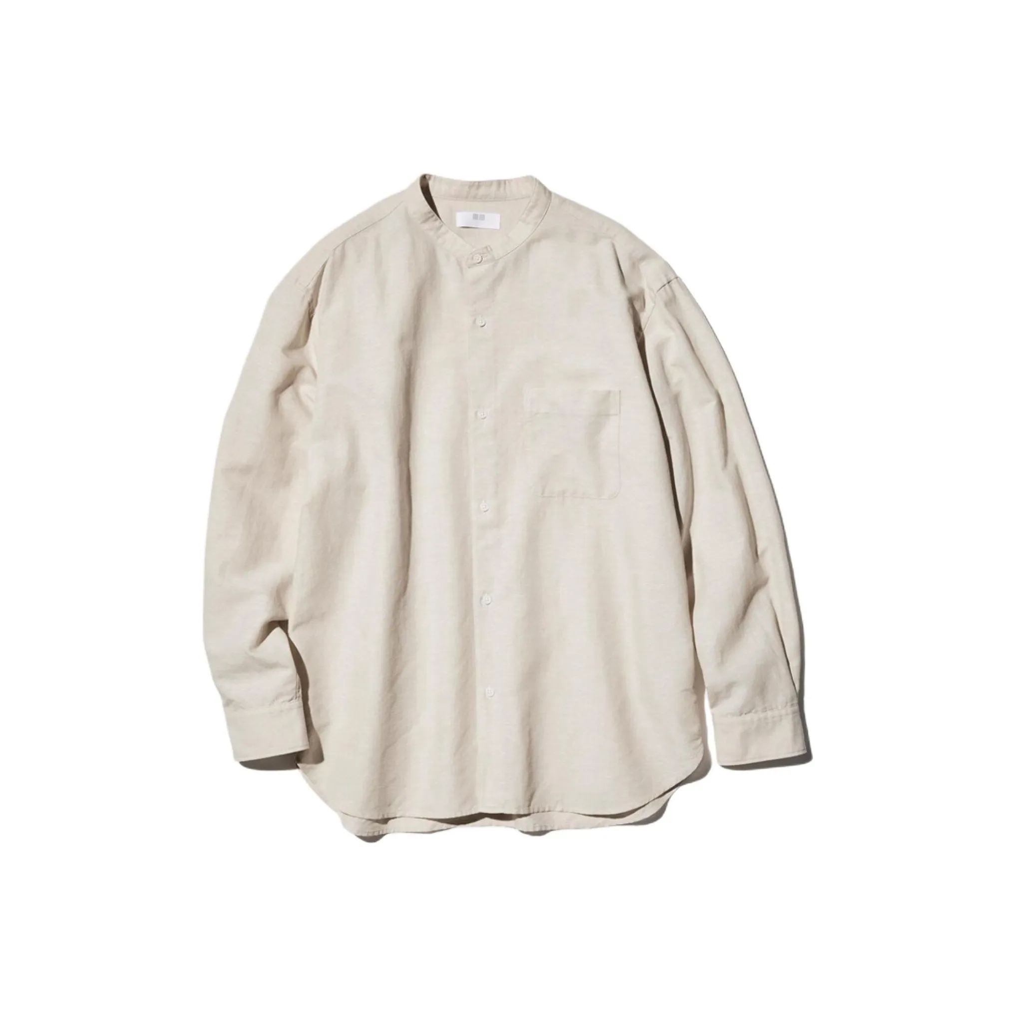 UNIQLO Белая унисекс рубашка