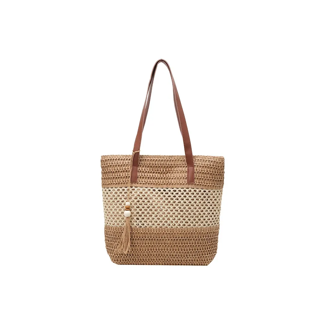 S.REPHEN Ткань Тоут Сумка Сумка для покупок Сумка на плечо Унисекс Экрю хаки