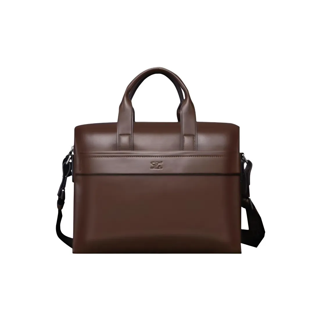 SEPTWOLVES Корова Кожа Ноутбук Сумка Стандартная Мужская Кофейная