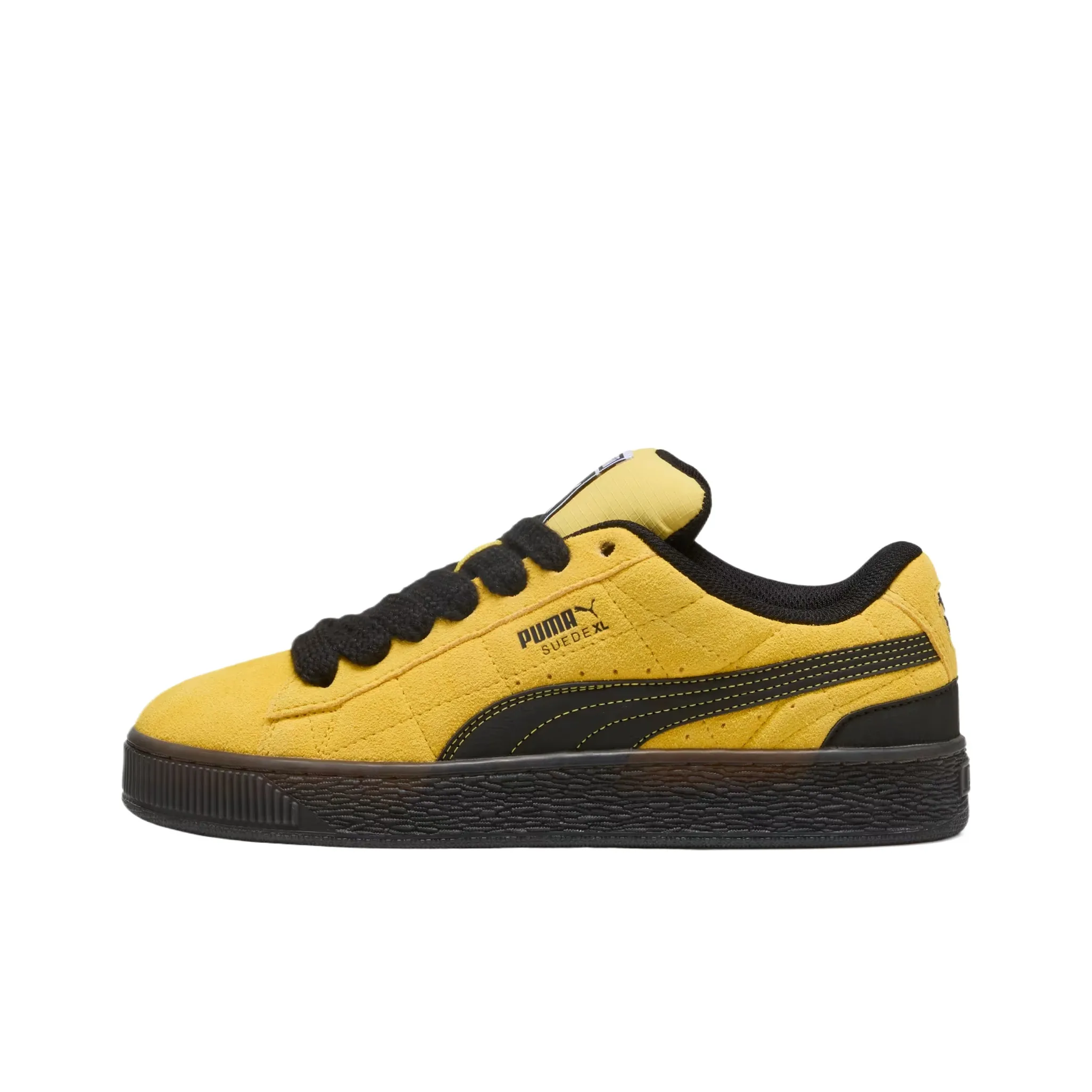 PUMA Suede XL Low Топ Скейтборд Кроссовки Унисекс Желтый