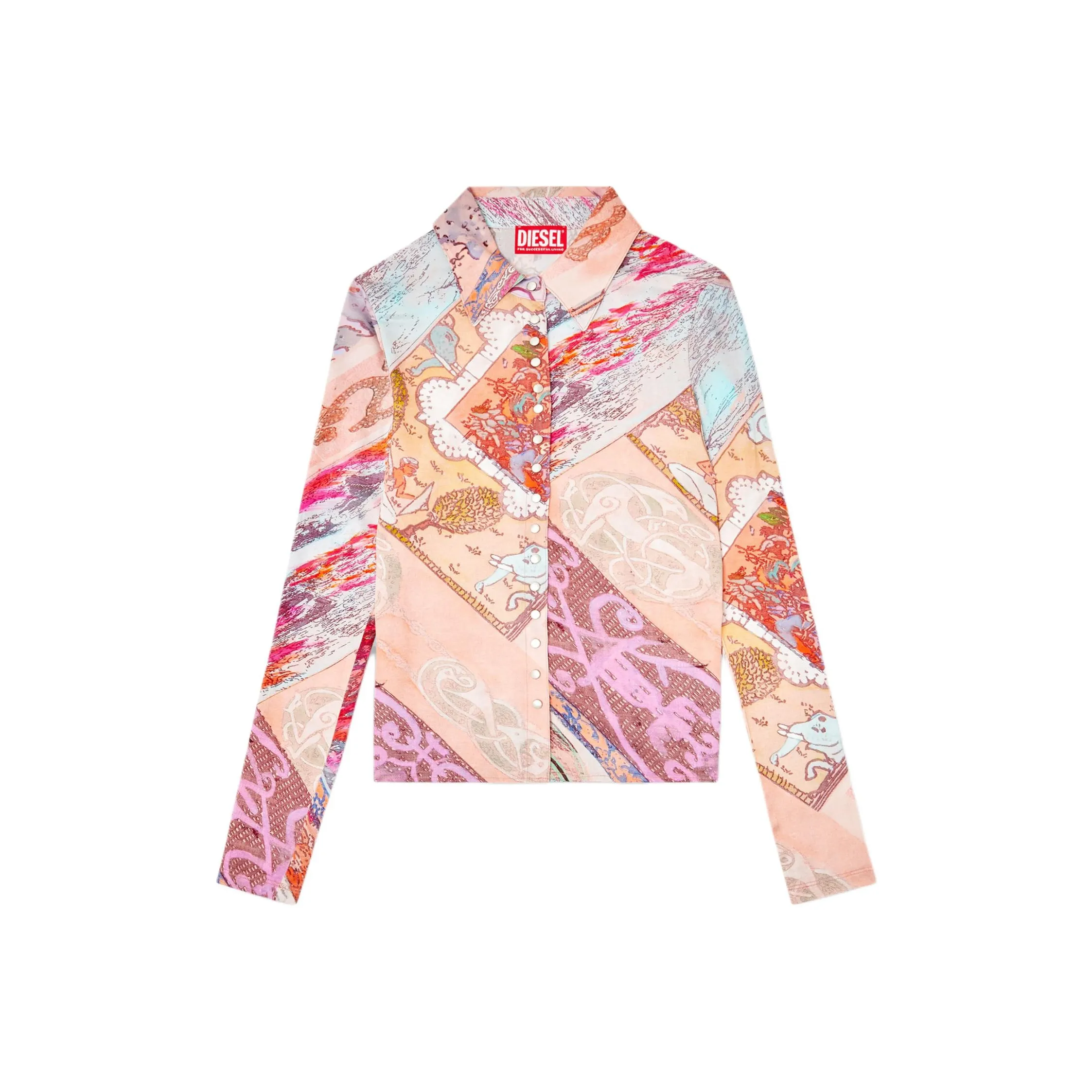 DIESEL Розовые Женские Рубашки