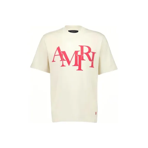 AMIRI Крем Men T Рубашки