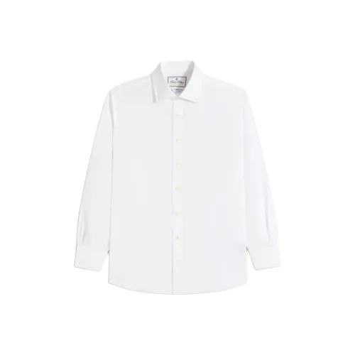 Brooks Brothers Белые Мужские Рубашки