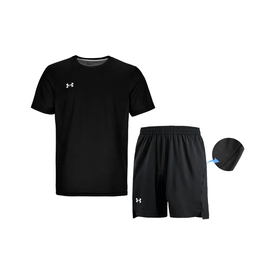 Under Armour Under Armour Повседневная Спортивная Одежда Унисекс Двухкомпонентный Комплект