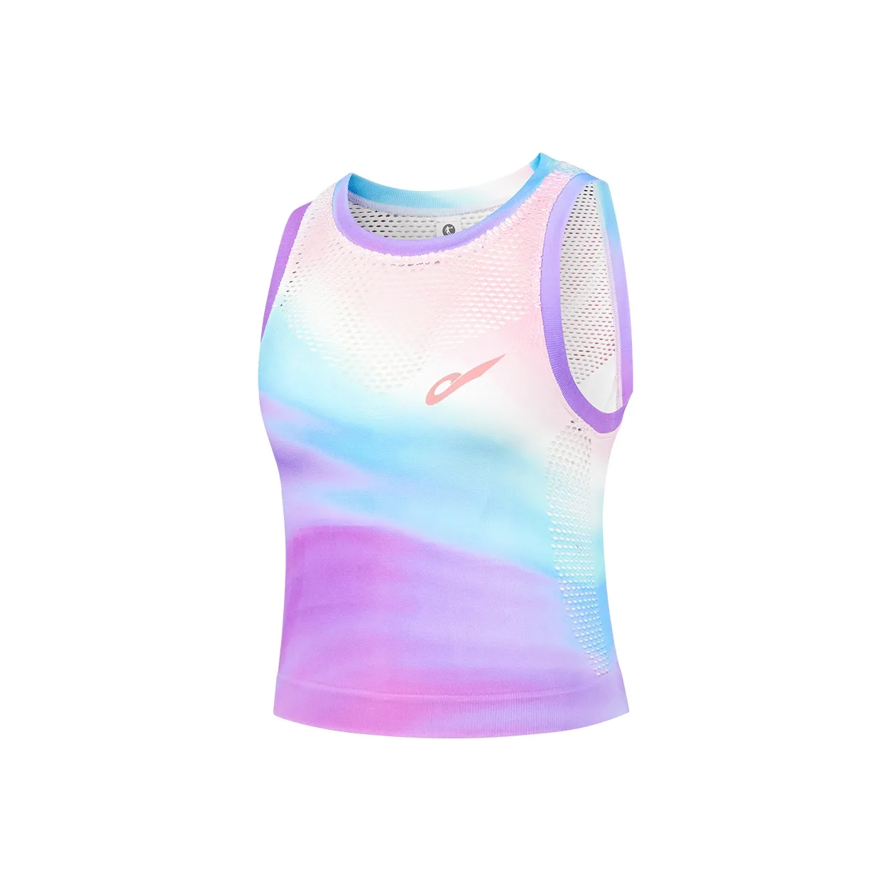 QIAODAN Спортивные жилеты Женские С мерцанием Розовый с принтом