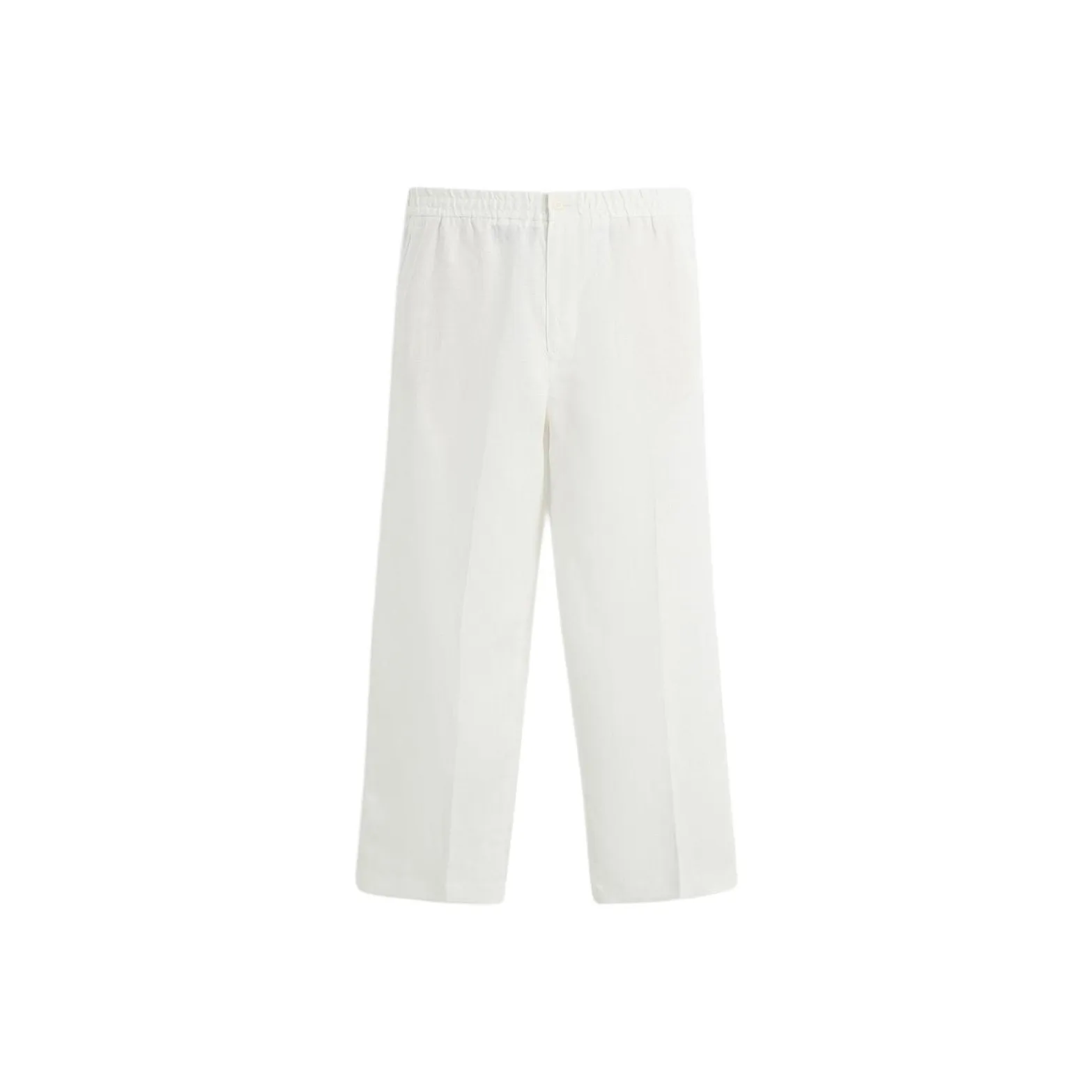 ZARA Белый Мужской Костюмные Штаны