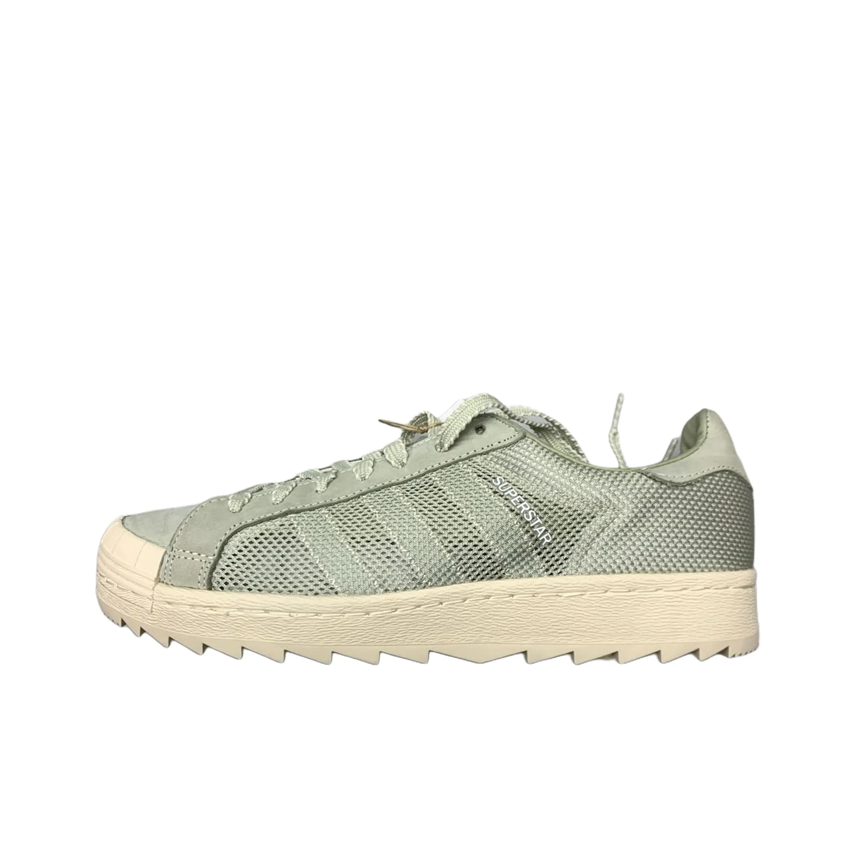 CLOT x Adidas Originals SUPERSTAR Устойчивые к истиранию низкие скейтборд-кроссовки Унисекс Бежевые