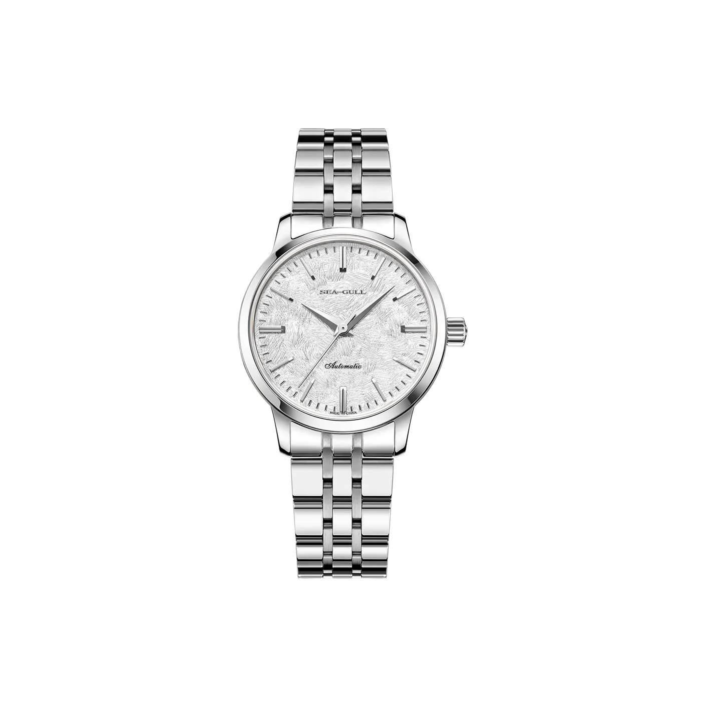 Sea Gull Автоматический Механический Movement Женские National Watch 32 мм Серебряный