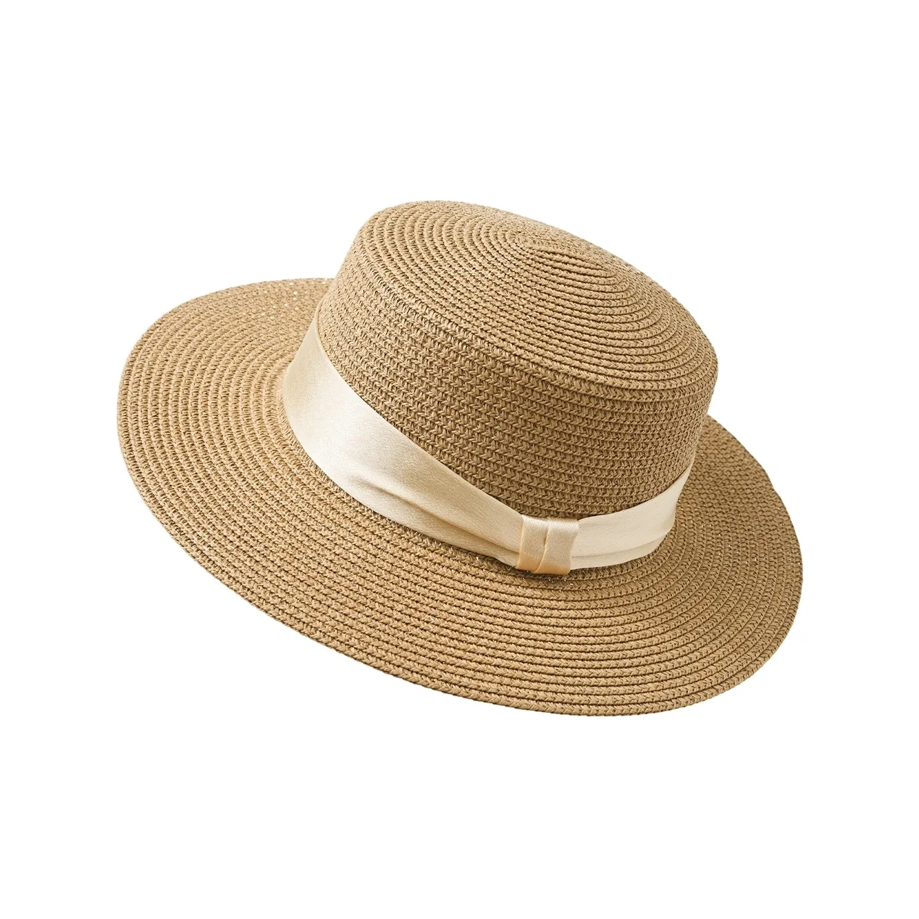 FREE RABBITⅡ Лето Отпуск Солнцезащитный Защита от солнца УФ-защита Элегантный Морское побережье Пляж WOVEN TOP Шляпы Унисекс