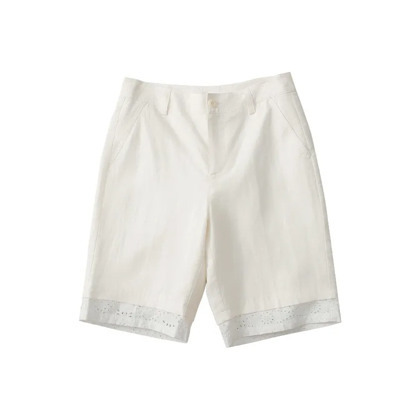 NUTH Белые Женские Повседневные Шорты