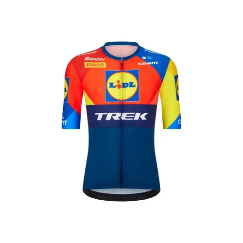 TREK Темно-синий Мужская велосипедная одежда