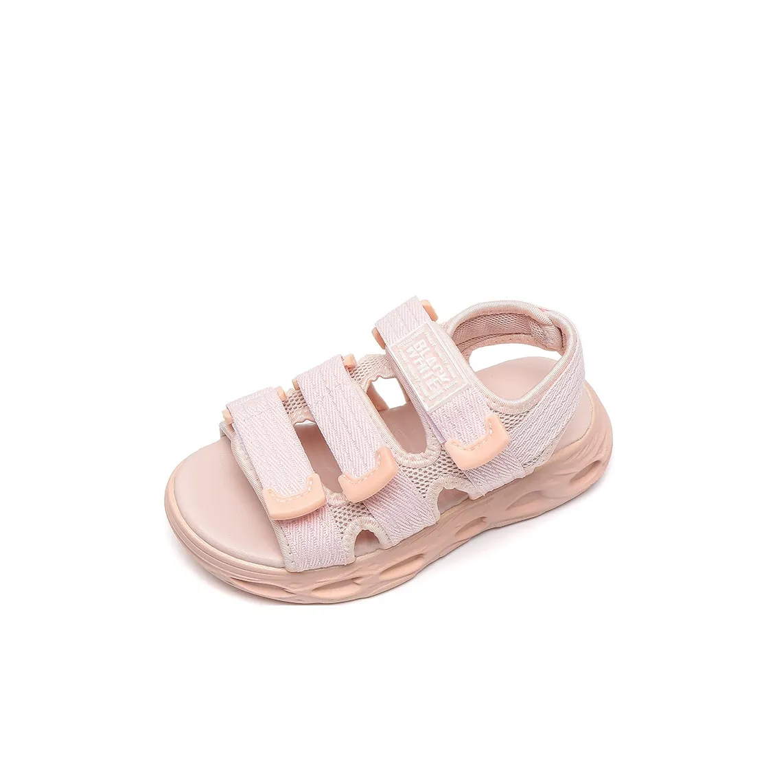 Неон Устойчивый к истиранию Дышащий Легкий Амортизация Низкий Топ Детские Сандалии Розовый Для детей 3-7 лет
