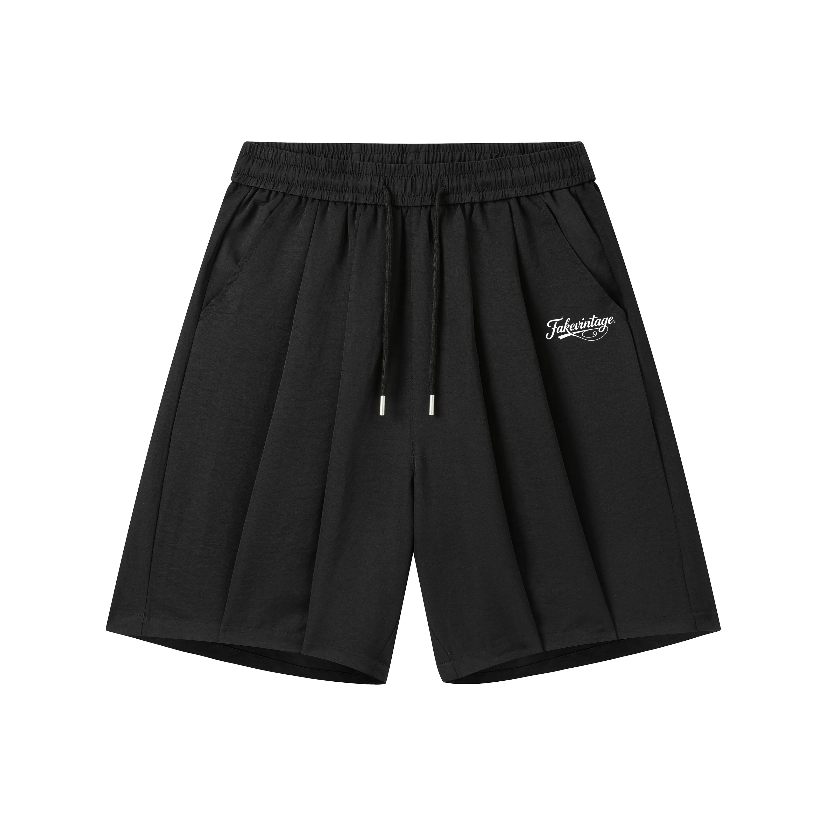 FAKE VINTAGE Повседневные шорты унисекс