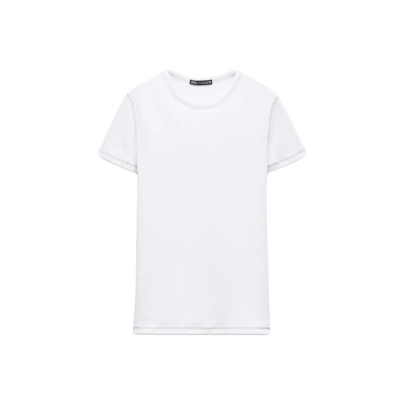 ZARA Белые Женские Футболки