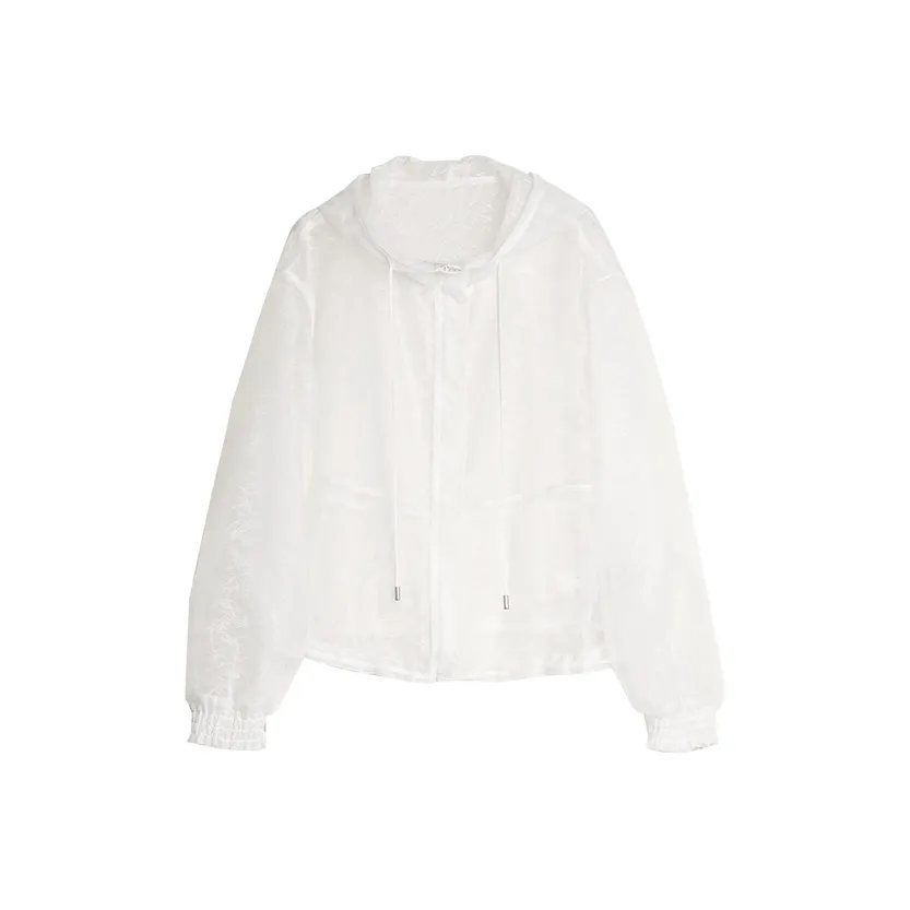 Elle Белое Женское Короткое Пальто