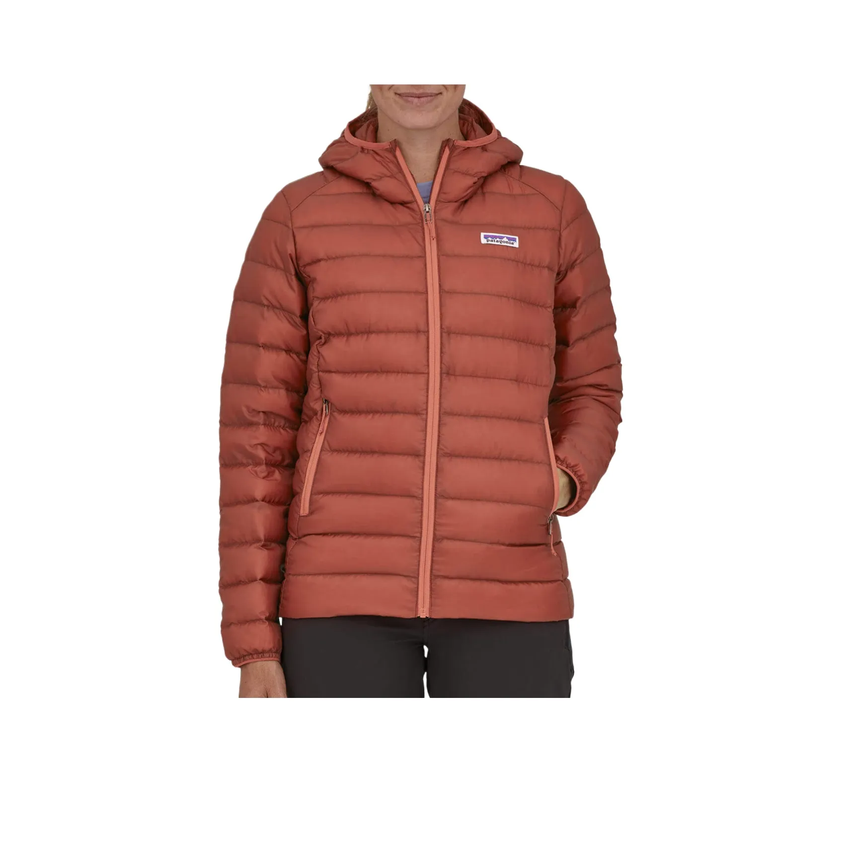 Patagonia Пуховик Женские Испания Красный