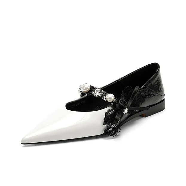 B+AB Квадратный каблук Mary Jane Женские туфли