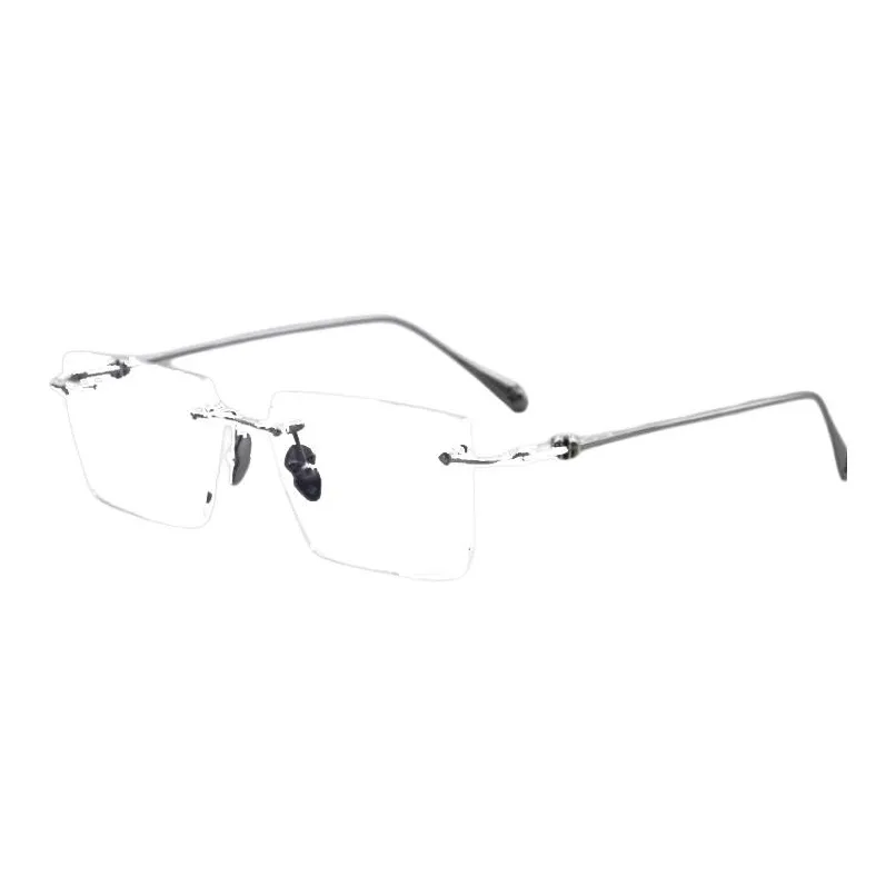 MUCHUAN Титан Квадратные Оправы для очков Унисекс Многоцветные