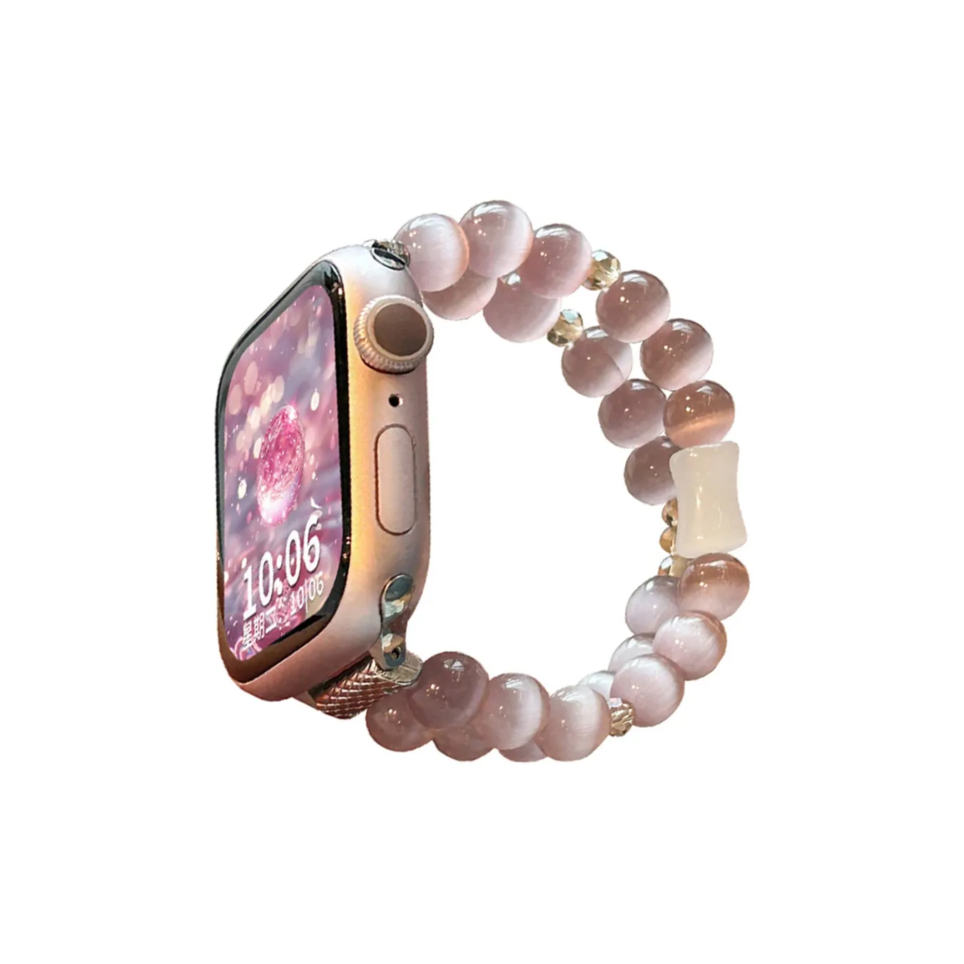 CHUANGYIDA Ремешок Apple Совместимость Бусина Материал 13 18 см