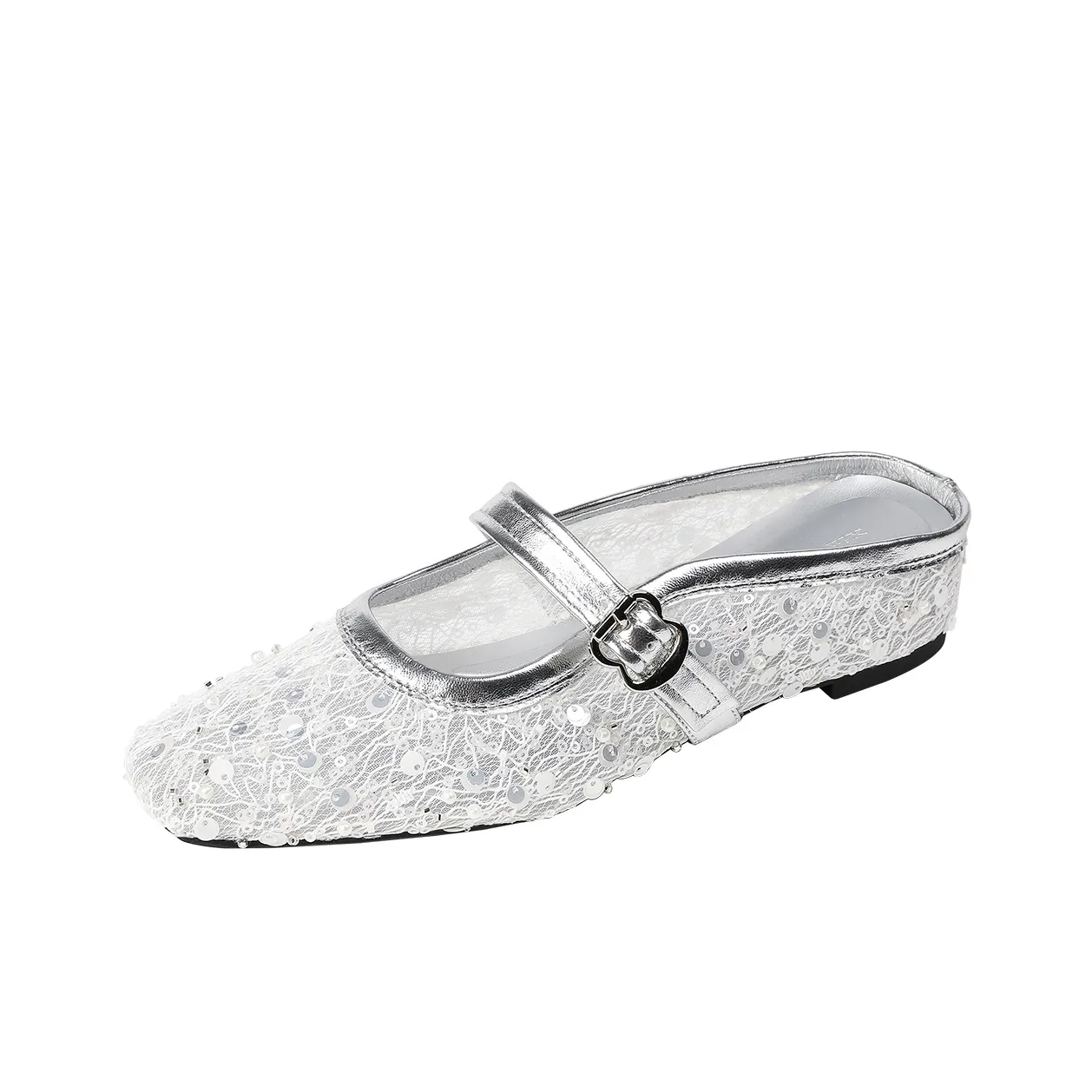 TATAYA Резиновая подошва блестки вырезанные устойчивые к истиранию домашние тапочки женские