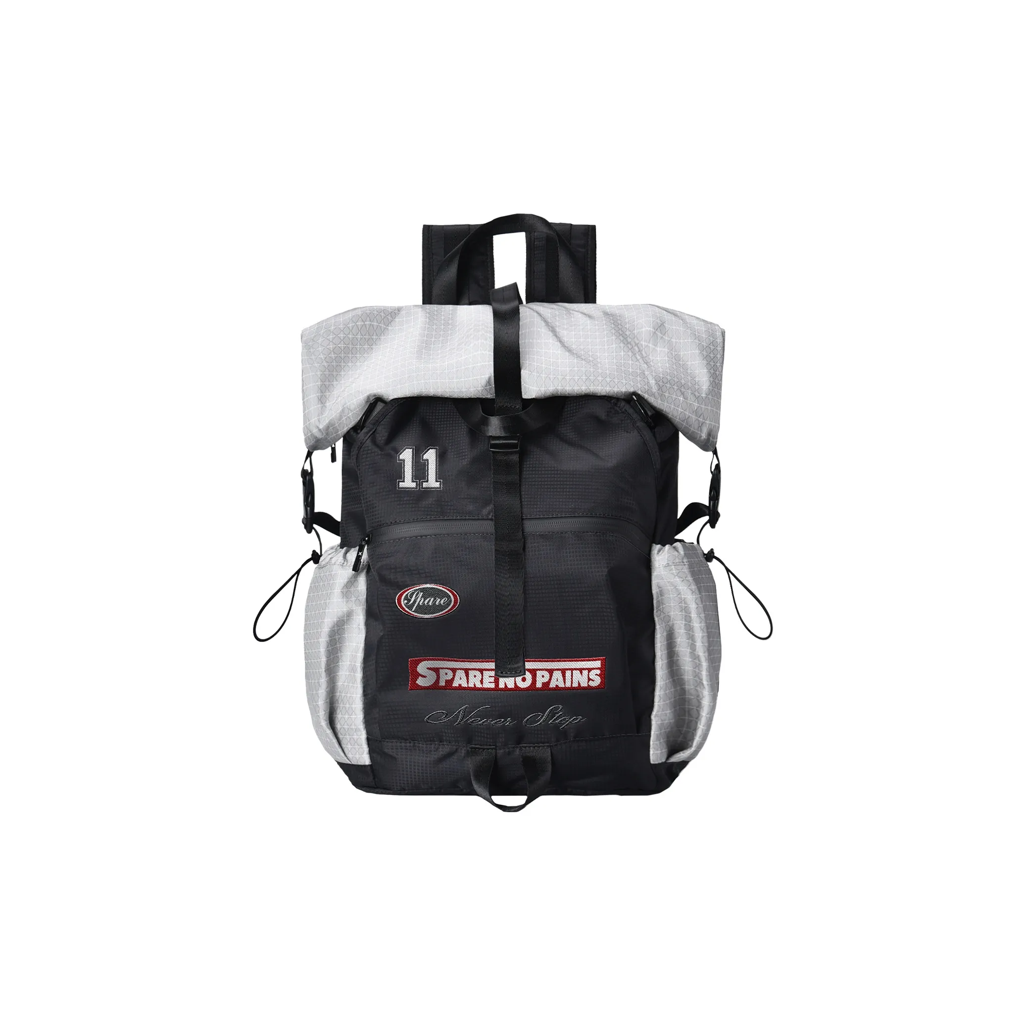 COEXISTENCE Полиэстер Студенческий Рюкзак Путешественная Сумка Стандартная Унисекс Черный Серый