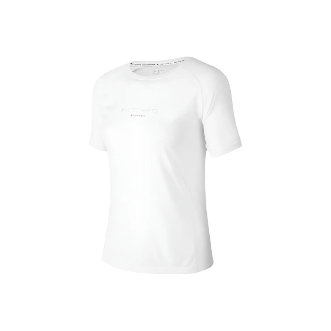 Skechers Raglan Sleeve T Shirt Women's Bright White
