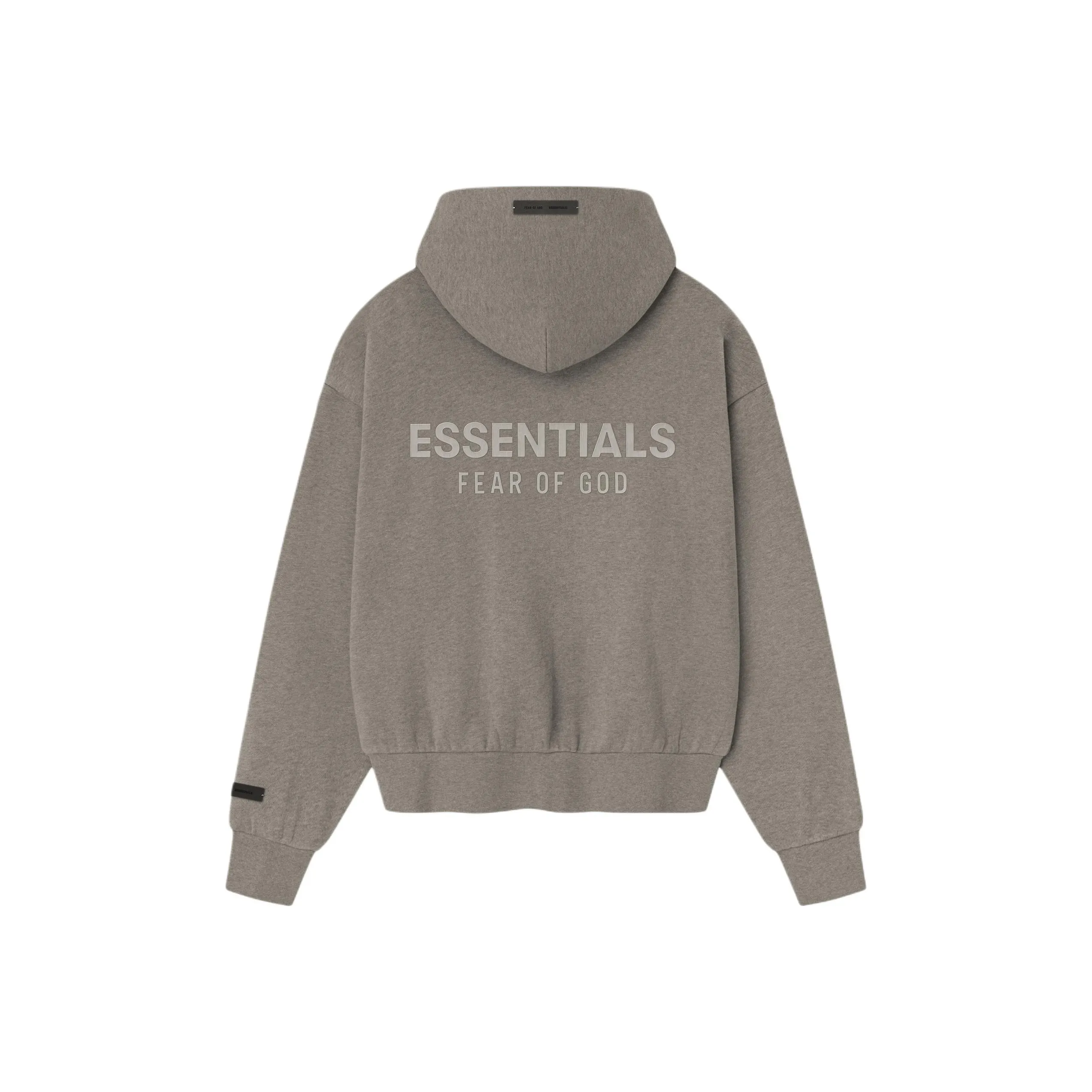 Fear Of God Essentials SS25 PRING DROP1 Коллекция Classic Fit Флис ZIP UP HOMESTEAD Вереск Свитшот Мужской