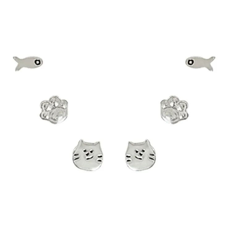 D.K.X S925 Серебряные Серьги-гвоздики из стерлингового серебра Женские