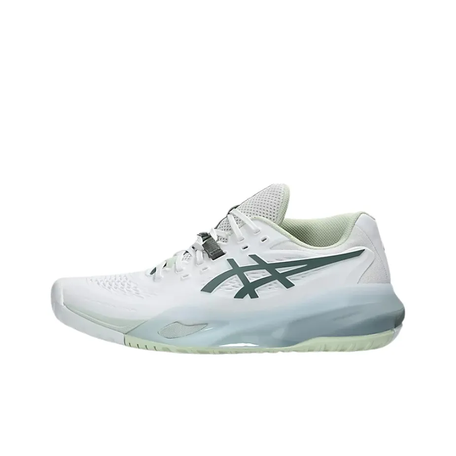 Asics Gel Resolution X Low Топ Кроссовки для тенниса Женские Белые