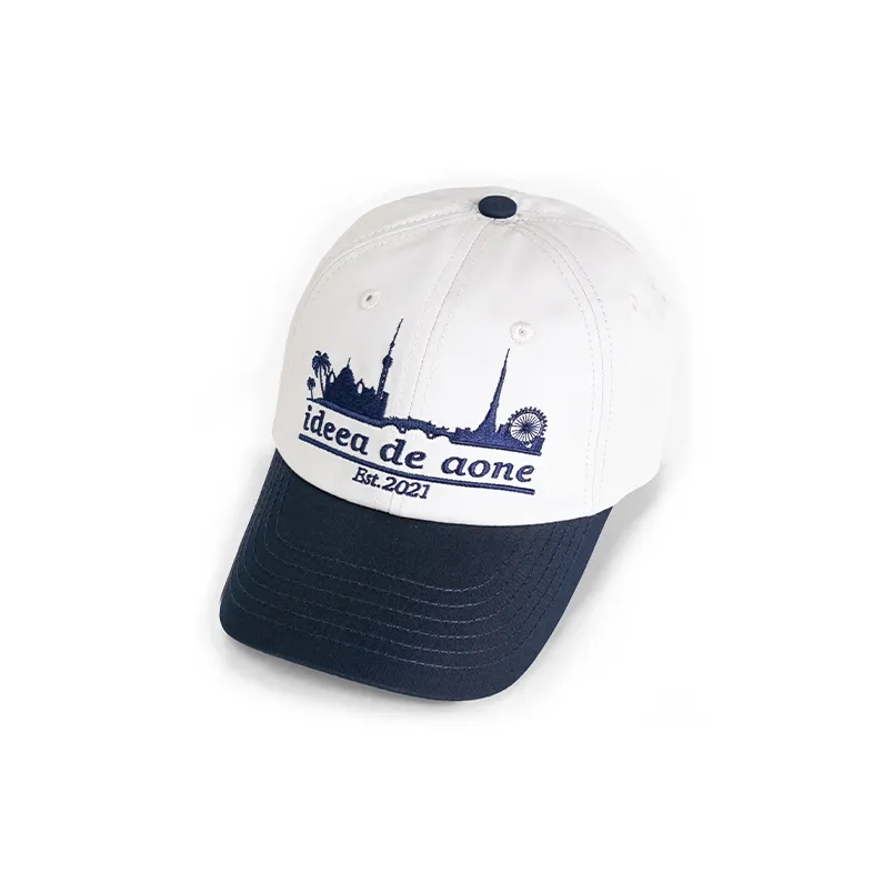 Ideeaideea Cotton British Vintage, Baseball Cap Aime Unisex Red/Black/Navy Blue