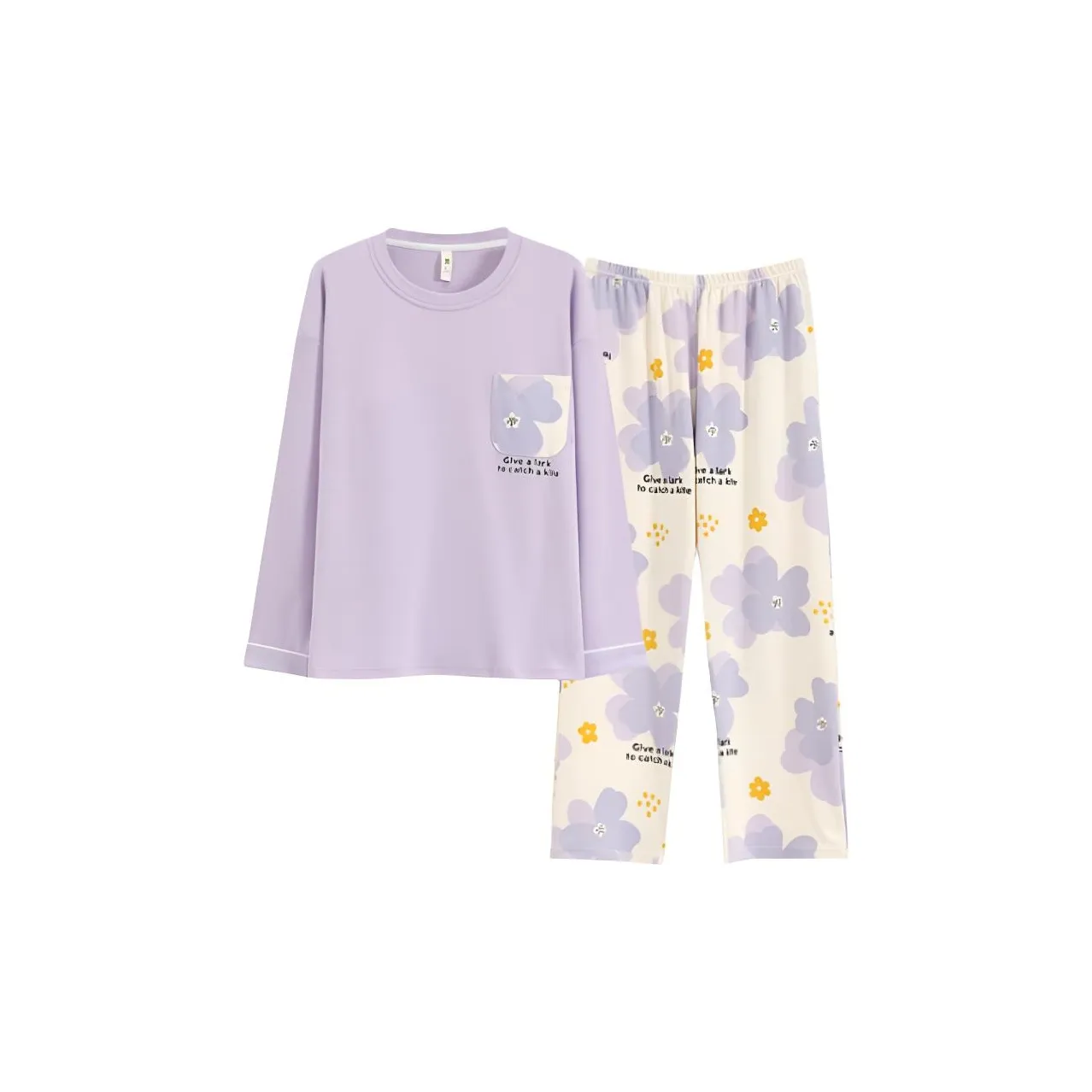 Floating Light Islands Pajama Set Women's