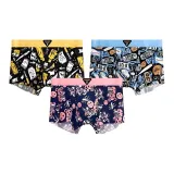블랙 옐로우 페인트브러쉬 + 블루 바닥층 야구 스포츠 + 핑크 곰돌이 유광 표면