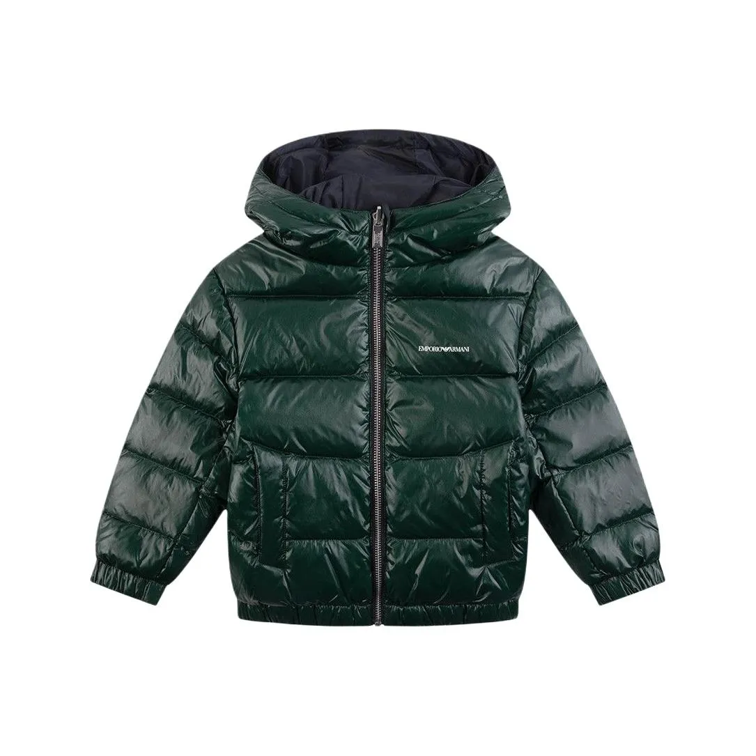 EMPORIO ARMANI Пуховики и жилеты для детей