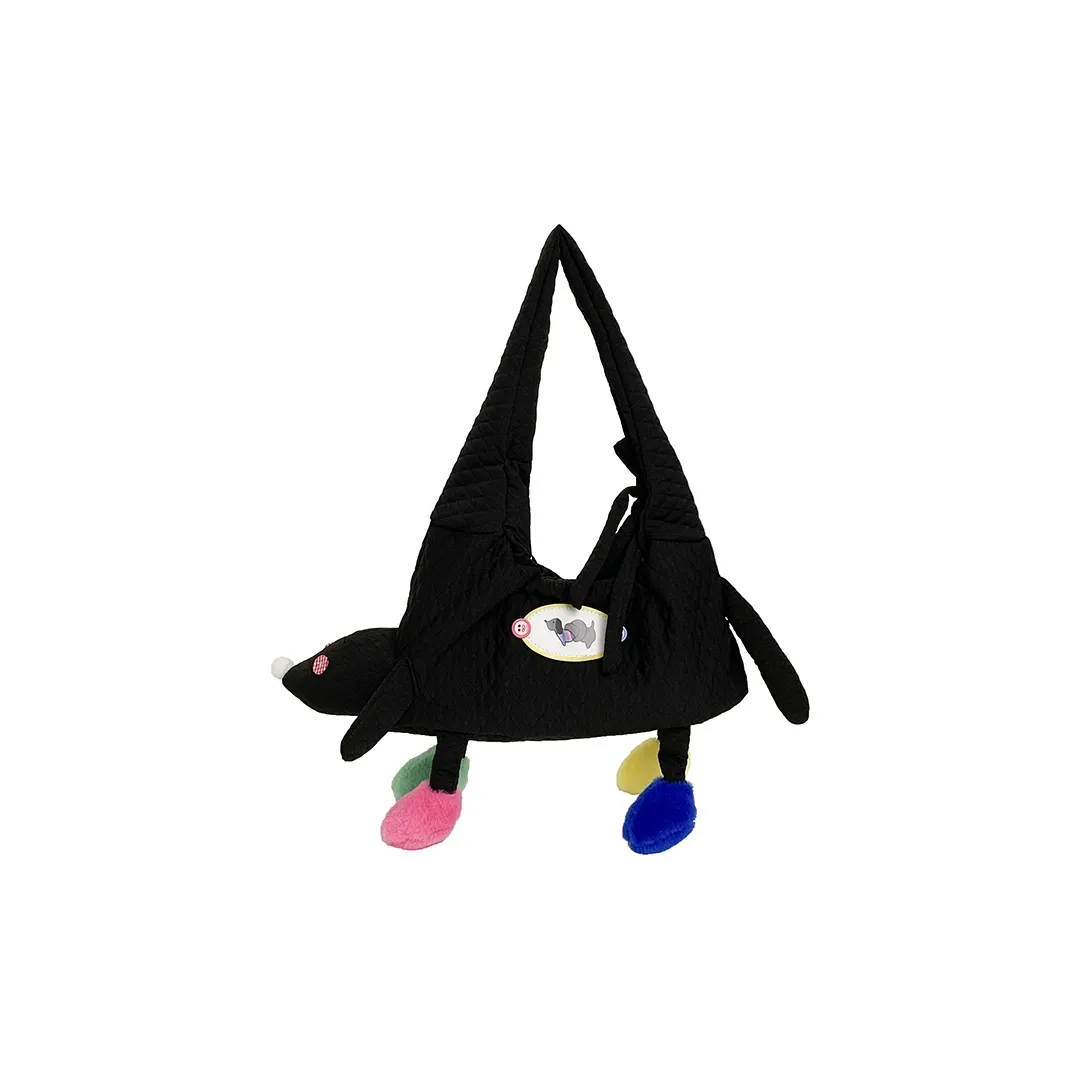 Bueno Oxford Сумка через плечо Женская Черная Белая