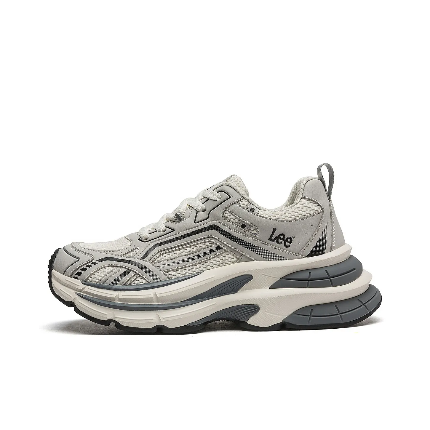 Lee Дышащий Рекомендуемый рост Увеличение Низкий Топ Толстая подошва Кроссовки Мужские