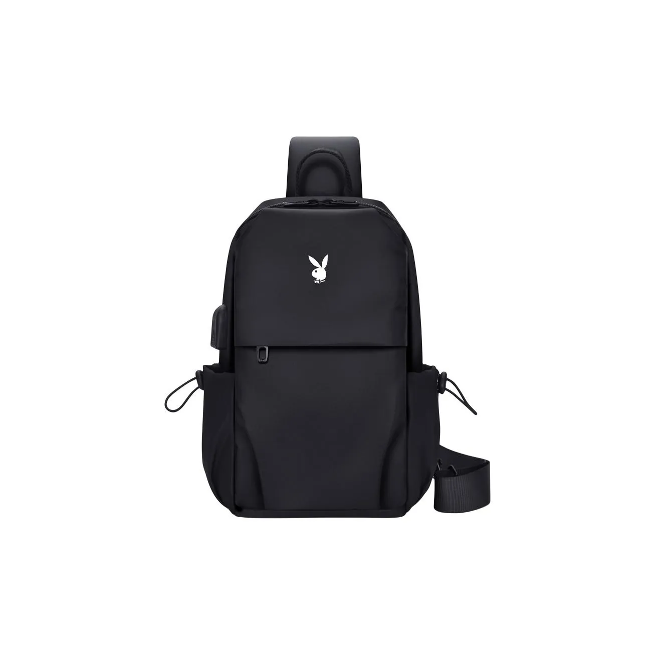 PLAYBOY Collaboration Oxford Sling Bag Standard Men's Black
