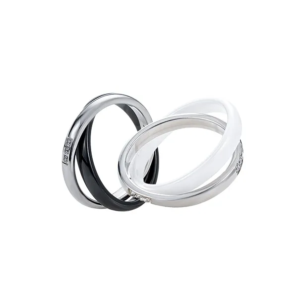 ACIUM Стальной Love Confession Girlfriend Bestie Boyfriend Rings Unisex