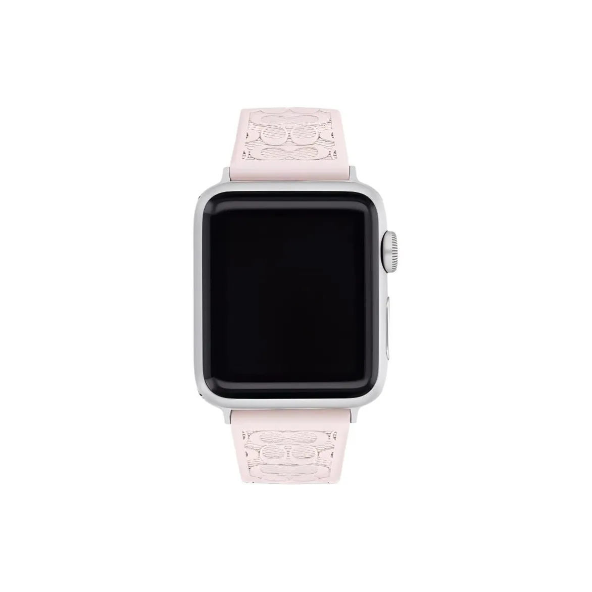 COACH Ремешок Apple Совместимость Силиконовый Резиновый Материал 41 мм