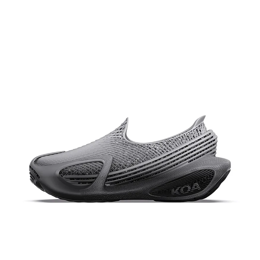 KOA Slip-resistant Breathable And Supportive Low Top Casual Shoes Unisex Night Silver KOA Противоскользящий Дышащий И Поддерживающий Низкий Топ Повседневная Обувь Унисекс Ночной Серебряный