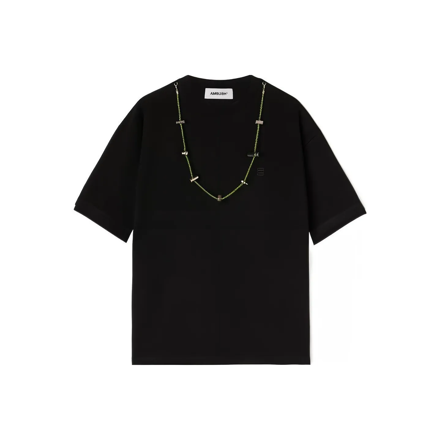AMBUSH Мужские черные футболки