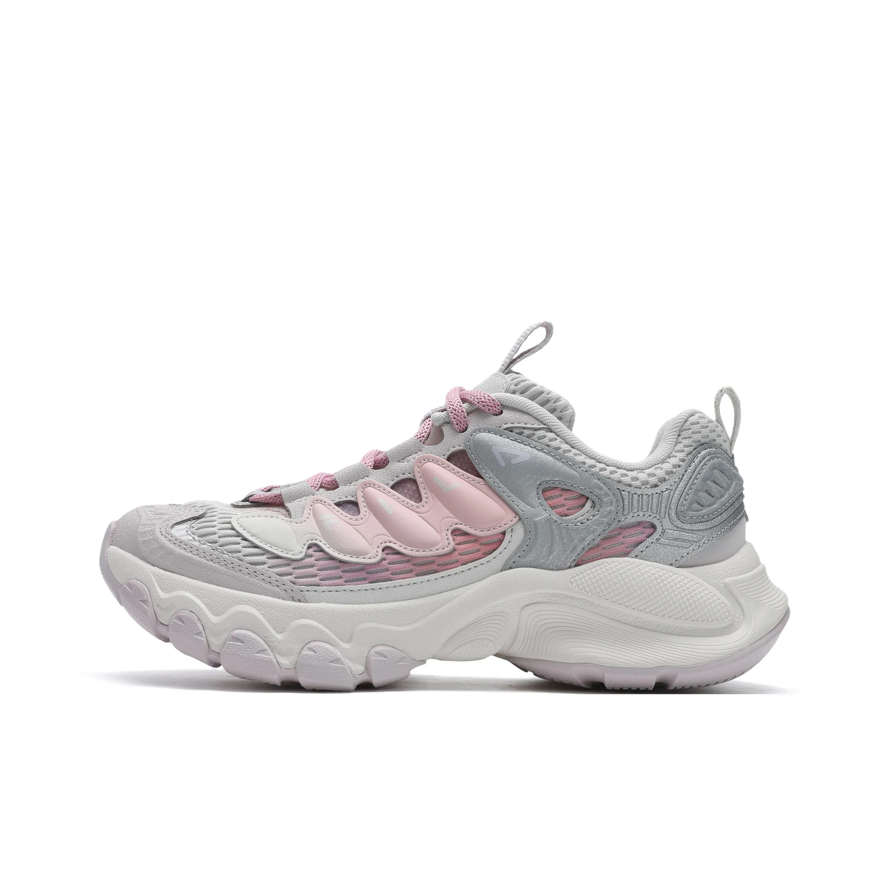 FILA TRUFFLE 2,0 Гриб Обувь Устойчивая к истиранию Дышащая Легкая Низкий Верх Повседневная Женская Фиолетово-Белая