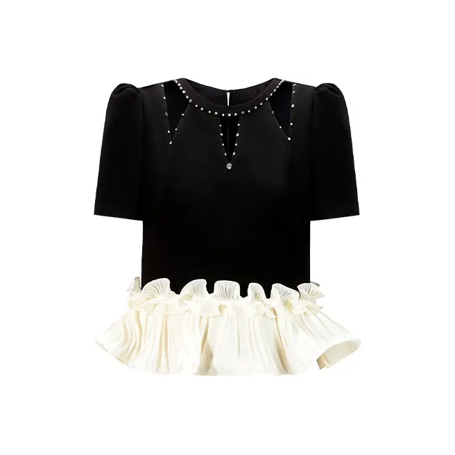 CHICHY CHICHY Size Sister Series Черные Женские Футболки