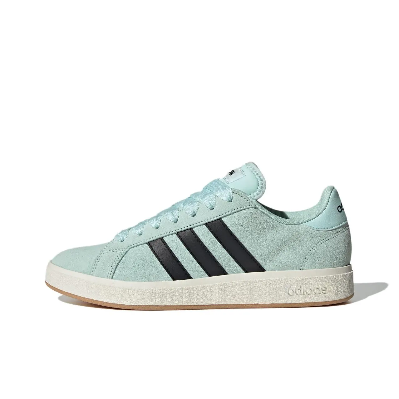 Adidas Grand Court Base 00s Skateboard Shoes Unisex Low Top Green Black White