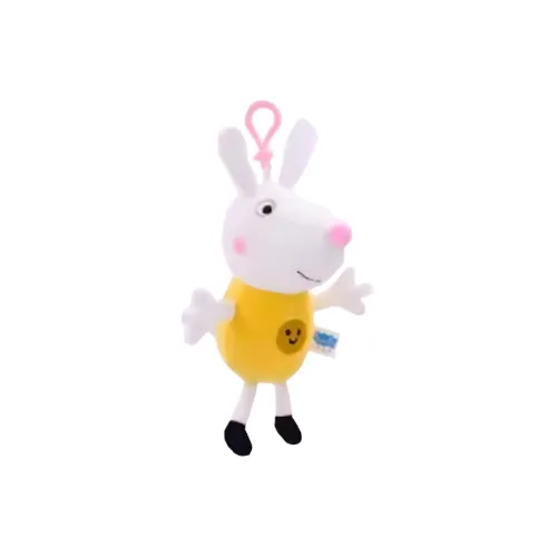 E Strong Peppapig Аксессуары для сумок Белый и Желтый Унисекс