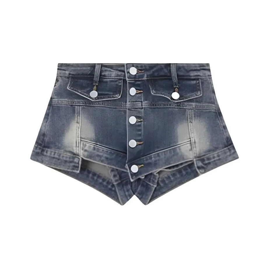 JOSR Джинсовые короткие юбки Женские