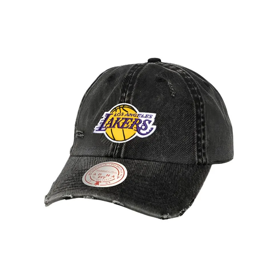 MITCHELL NESS Хлопковые кепки унисекс черные