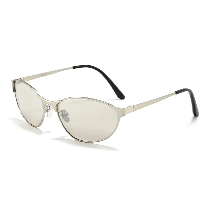 JIANGDAREN Сплав Кошачий глаз Солнцезащитные очки Женские