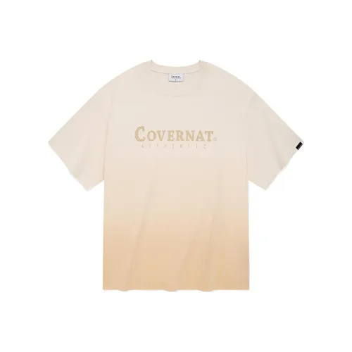 COVERNAT Бежевый Унисекс Футболка